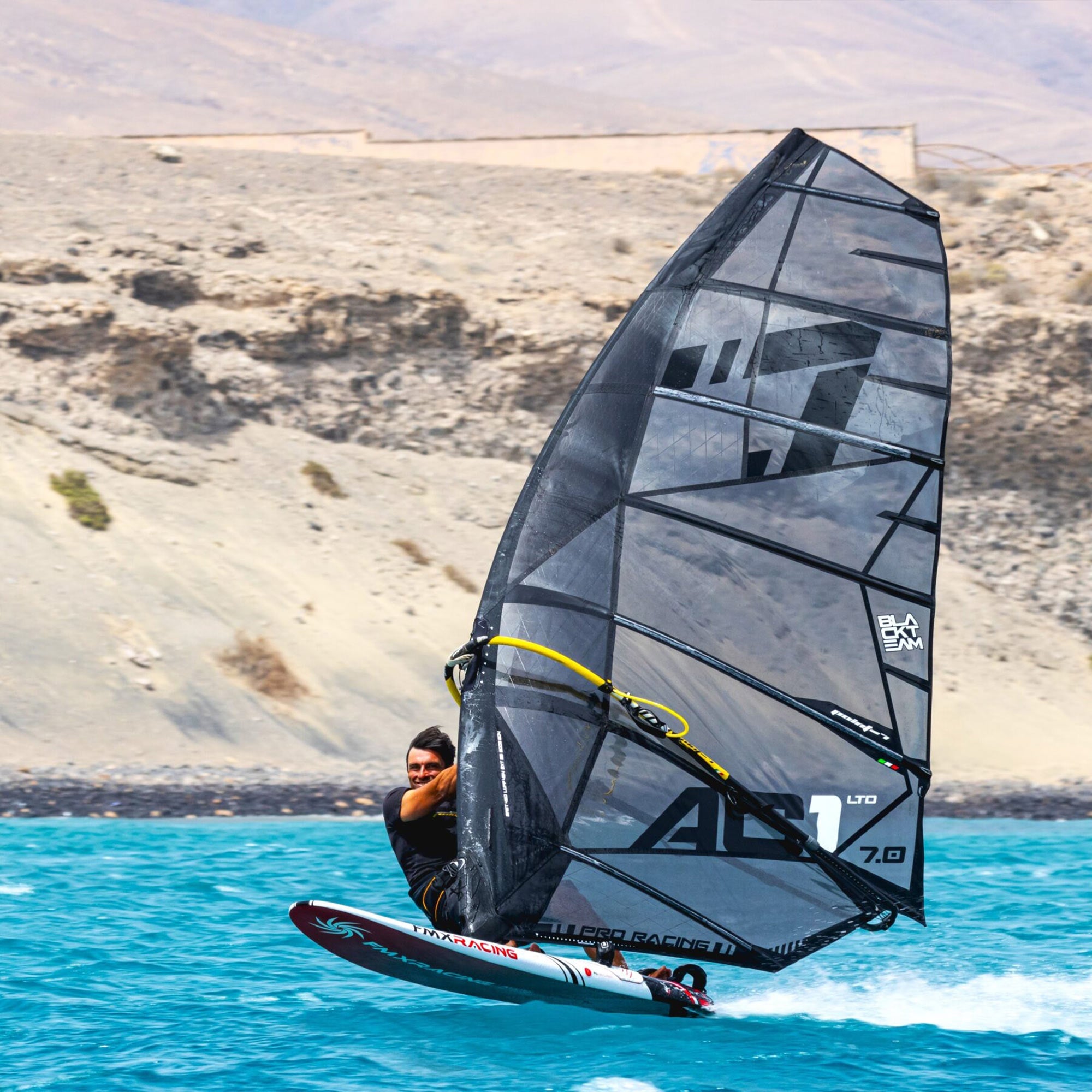 windsurfing sail windsurf segel windsurfsegel point-7 2025 AC-1 LTD Salom Race